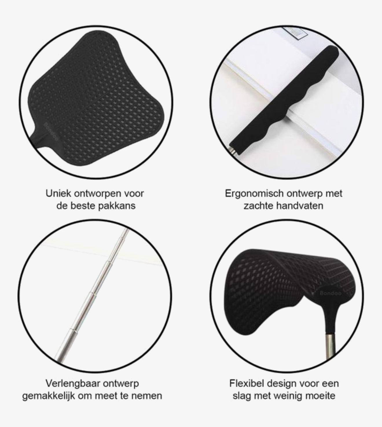 Vliegenvanger Set van 2 – Uitschuifbaar & Ergonomisch