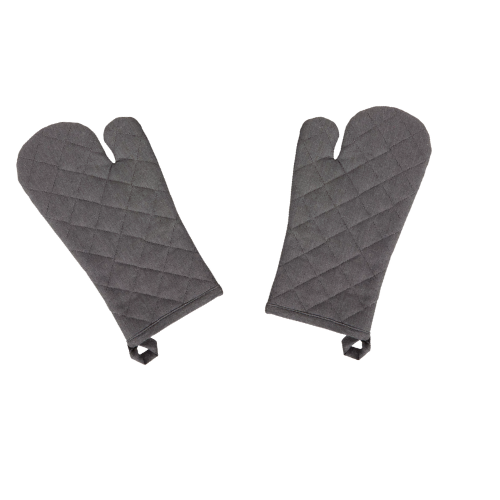 Ovenwanten met keukenschort, Hittebestendig voor Oven, Schort en Wanten - 2 Stuks