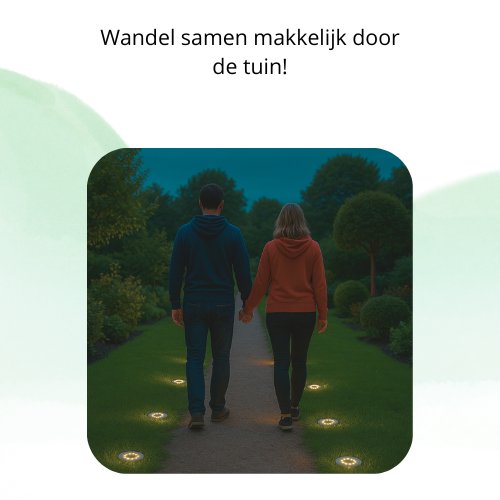 Tuin Spots op Zonne-Energie, Padverlichting, Tuinverlichting 4 stuks