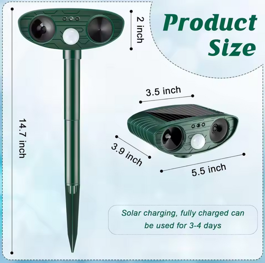 Ultrasone Kattenverjager & Dierenverjager PRO