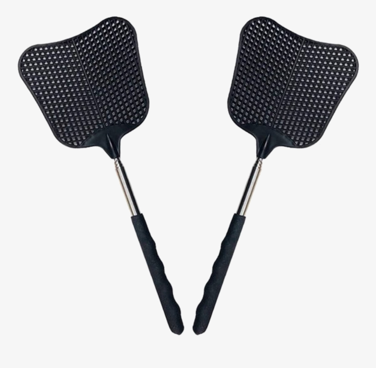 Vliegenvanger Set van 2 – Uitschuifbaar & Ergonomisch