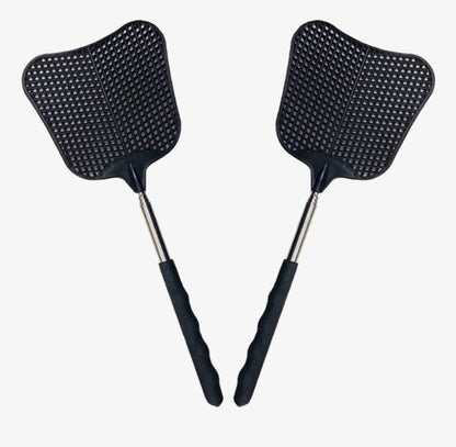Vliegenvanger Set van 2 – Uitschuifbaar & Ergonomisch