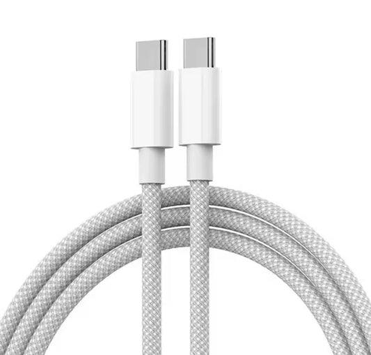 USB C Oplaadkabel Snellader 60W - 2stuks