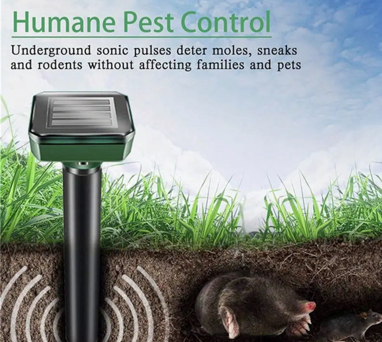 Dierenverjager PRO – Ultrasone Bescherming tot 50m